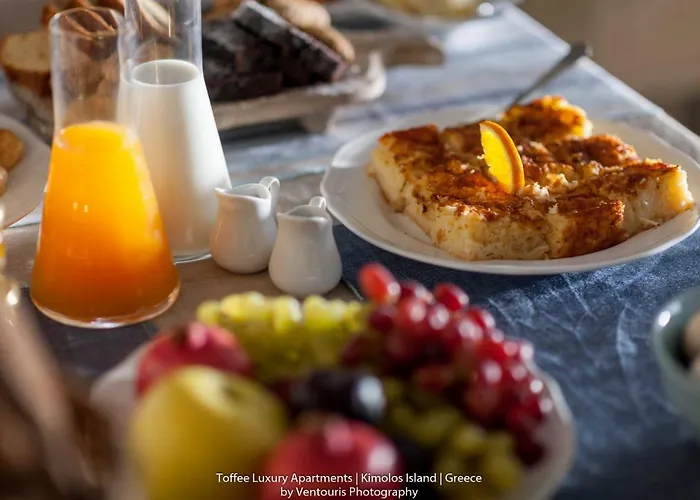 Toffee Semesterbostad Kímolos